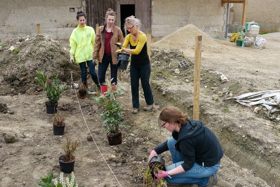 plantation en chantier participatif